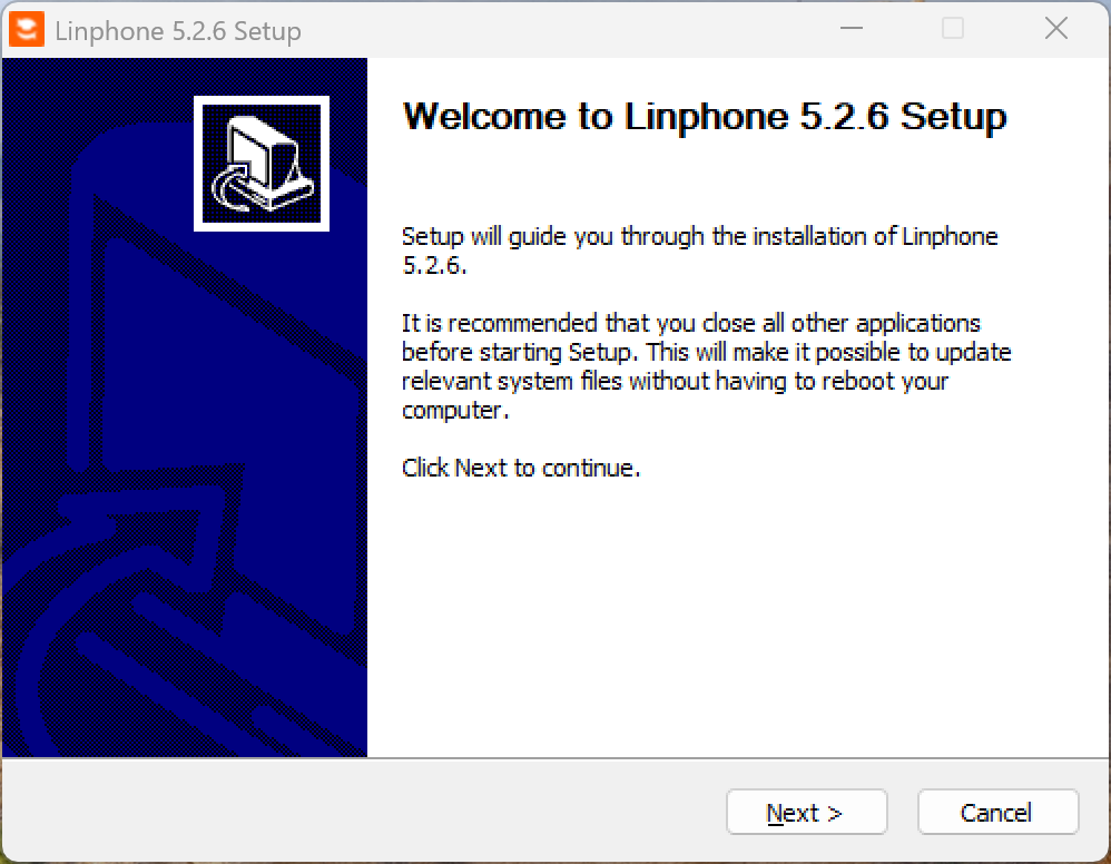 Install Linphone